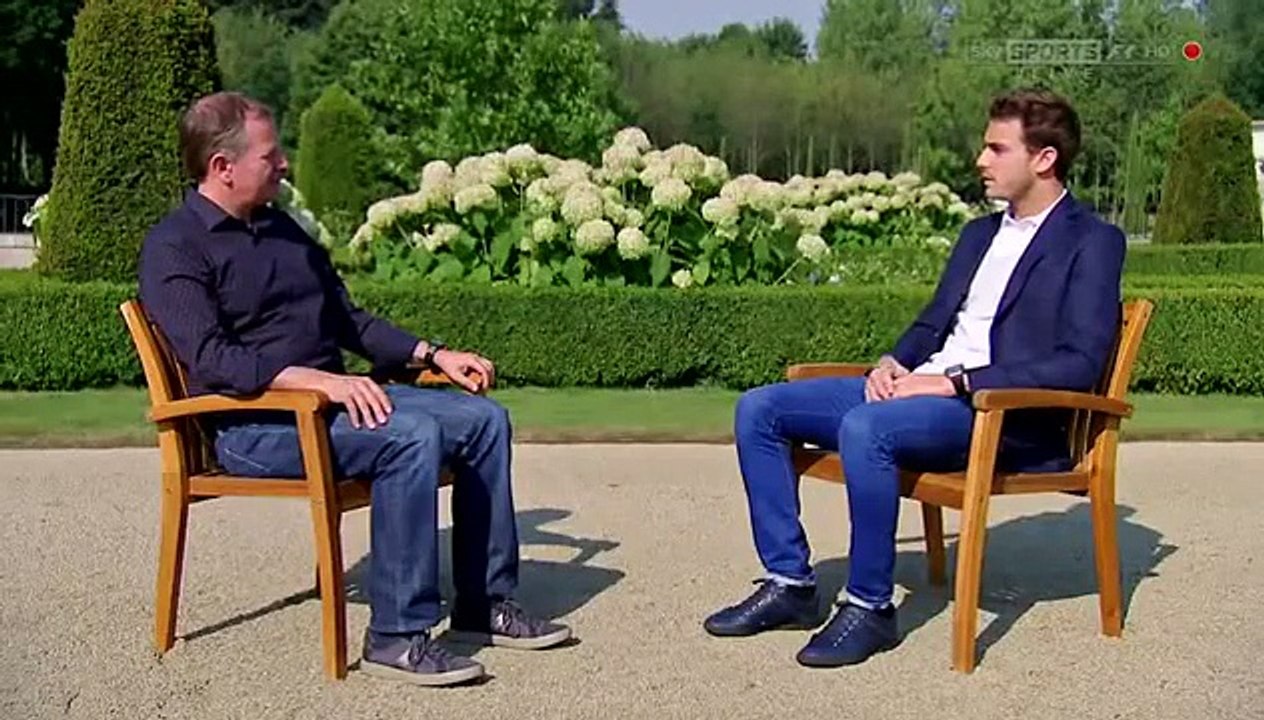 Martin Brundle with Jules Bianchi in Japan