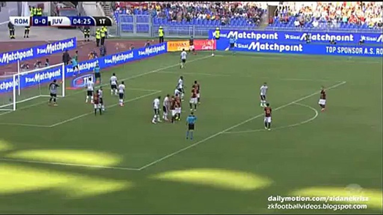 Seydou Keita Fantastic Chance | AS Roma v. Juventus - 30.08.2015 HD