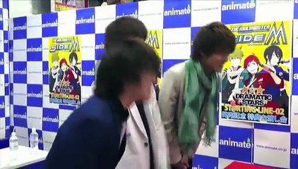 Dramatic Stars backstage + extra