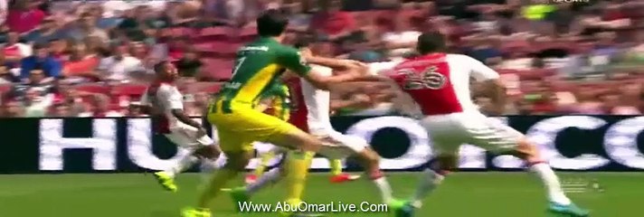 Ajax vs ADO Den Haag 4 0 Eredivisie 30 08 2015 YouTube