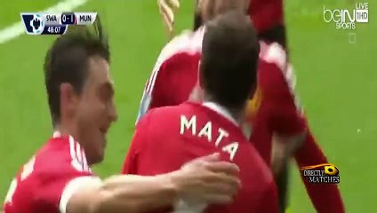 اهداف مباراة مانشستر يونايتد وسوانزي 1-2 [2015_08_30] علي محمد علي HD - YouTube