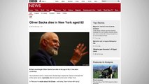 Renowned Neurologist Oliver Sacks Dies at 82