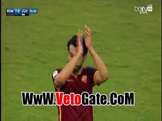 "لحظه خروج"محمد صلاح بمباراه اليوفنتوس و روما