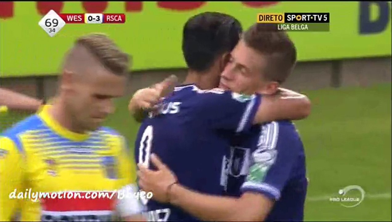 Praet Goal - Westerlo 0-3 Anderlecht - 30-08-2015