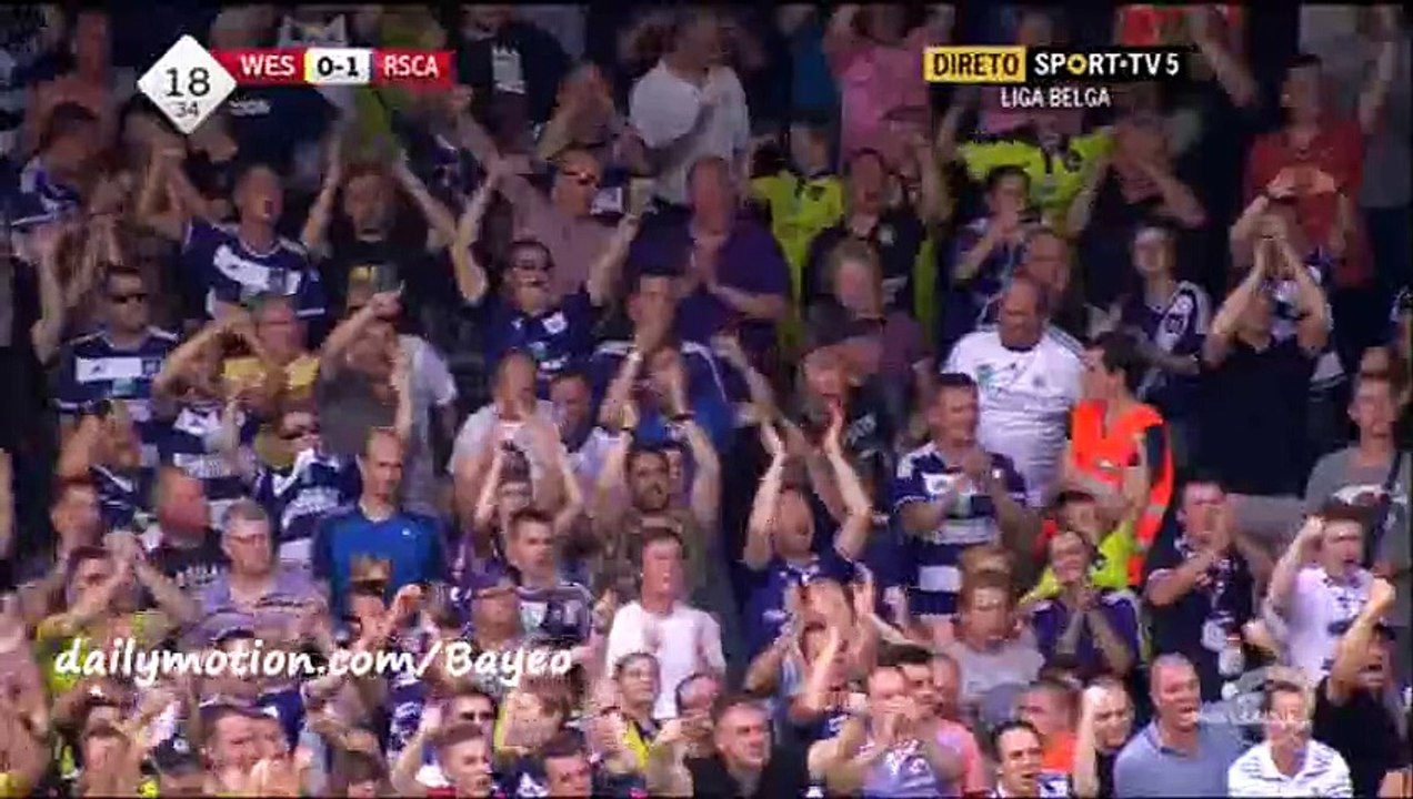 Okaka Goal - Westerlo 0-1 Anderlecht - 30-08-2015