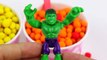 Play Doh Ice Cream Surprise Eggs Hulk Peppa Pig Ben and Holly Littlest Pet Shop