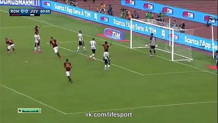 M. Pjanić  goal ROMA  1 - 0  JUVENTUS 30/08/2015