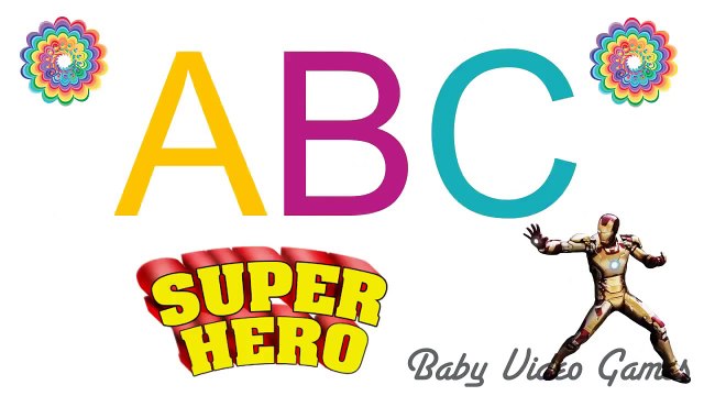 Nursery Rhymes SuperHeroes Spiderman Hulk Alphabet Songs ABC Iron Man