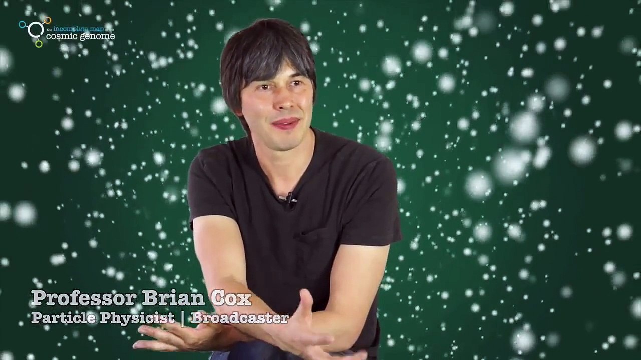 December 24th - Brian Cox - Cosmic Genome Science Advent Calendar