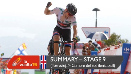 Summary - Stage 9 (Torrevieja / Cumbre del Sol. Benitatxell) - La Vuelta a España 2015