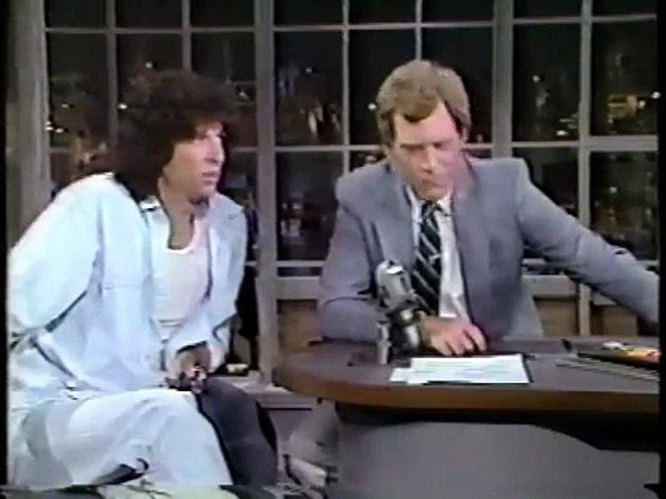 08-05-1986 Letterman Howard Stern Steven Wright Kathryn Harrold
