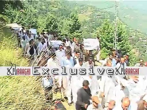 President AJK Leads Protest Rally against Indian Firing on Working Boundary&LoC
