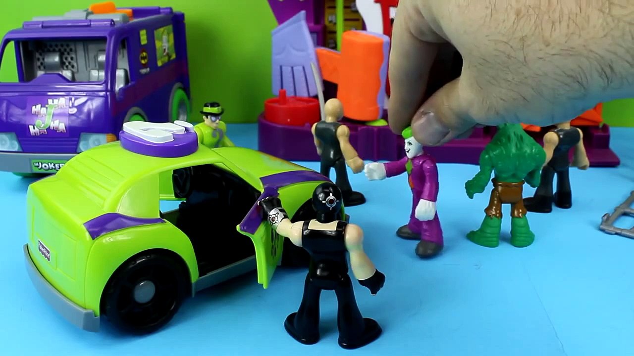 Disney Pixar Cars Army Car McQueen & Mater Defeat the Joker and Bane Mission Complete! Just4fun290