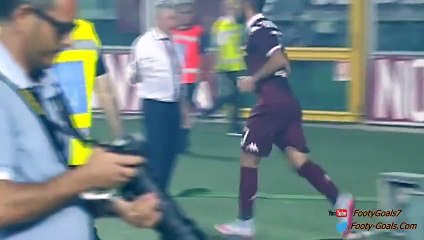 Fabio Quagliarella Goal - FC Torino vs Fiorentina 2-1 (Serie A 2015)