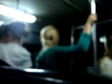 viaje en omnibus por Montevideo Uruguay