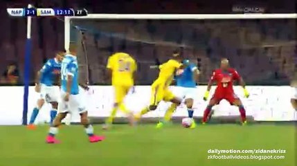 Éder 2-1 Penalty Goal | SSC Napoli v. UC Sampdoria 30.08.2015 HD