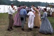Gettysburg Civil War Reenactment, Confederate Camp Dance