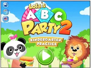 Lola s ABC Party 2   alphabet early reading app demo