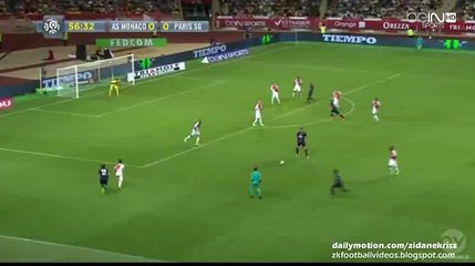 0-1 Edinson Cavani Great Goal | AS Monaco v. PSG 30.08.2015 HD