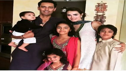 Nadia Hussain with Family on Eid ul Fitar 2015 Pictures