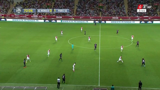 Edinson Cavani 0:2 | Monaco - Paris Saint Germain 30.08.2015 HD