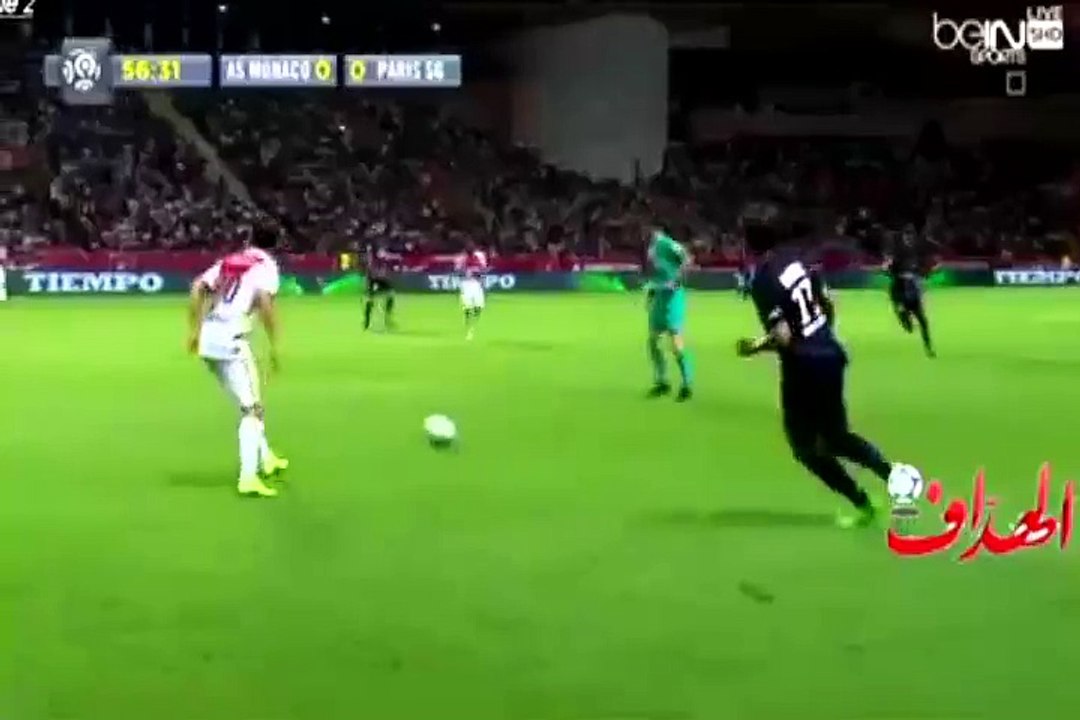 AS Monaco FC 0-1 Paris Saint-Germain - but de Cavani
