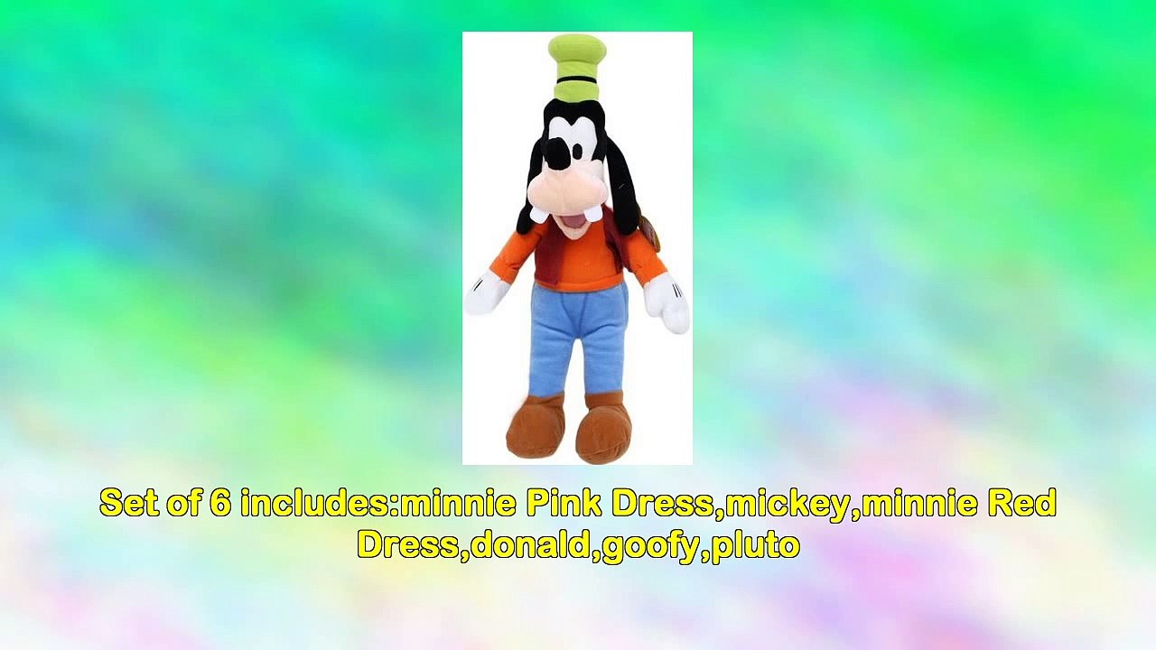 Disney Mickey Mouse Clubhouse Large Plush Set Of 6