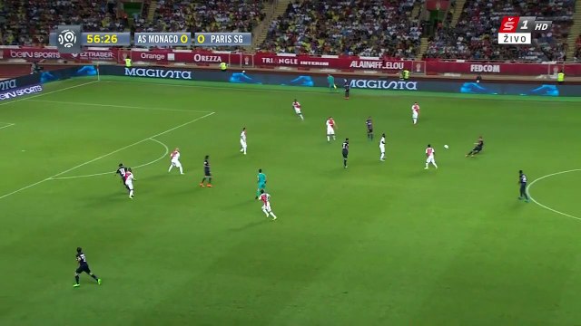 Edinson Cavani 0_1 _ Monaco - Paris Saint Germain 30.08.2015 HD