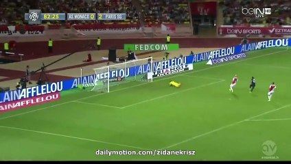 Ezequiel Lavezzi 0_3, Di Maria Amazing Assist HD _ AS Monaco v. PSG 30.08.2015 HD