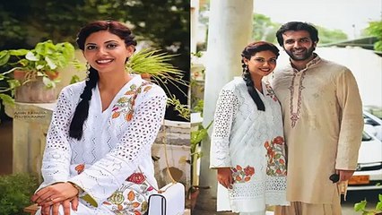 Sunita Marshal with Husband on Eid Day 2015 Pictures