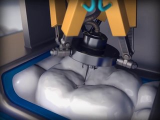 Micro CNC Driller Robot for Dentists