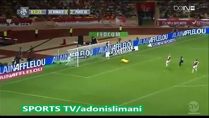 Ezequiel Lavezzi 0-3, Di Maria Amazing Assist HD - AS Monaco v. PSG 30.08.2015 HD