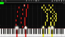 Touhou Piano 孤独月 (senya) piano単体ver 幽閉サテライト[MIDI sheet music]
