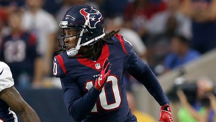 Hopkins catches a deep 29-yard pass