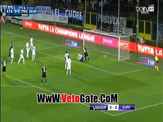 .أتلانتا يفوز بثنائيه نظيفه امام فروسينونى