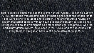 Inertial Navigation System Theory