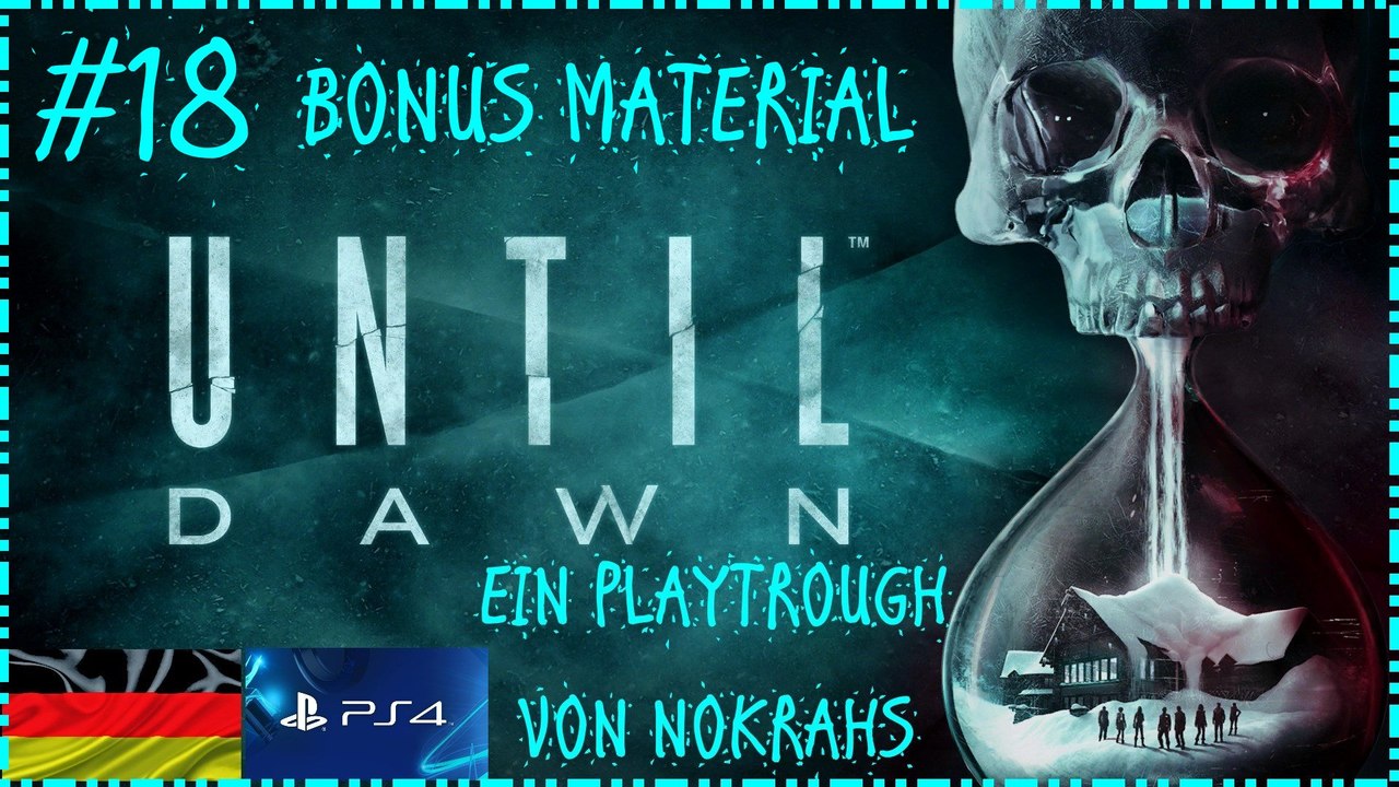 'Until Dawn' 'PS4' 'Deutsch' - 'WalkTrough' 'Bonus' (18)