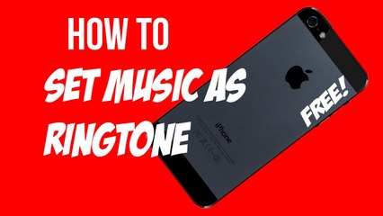 How To Set Any Song As Ringtone in iPhone/iPad/iPod