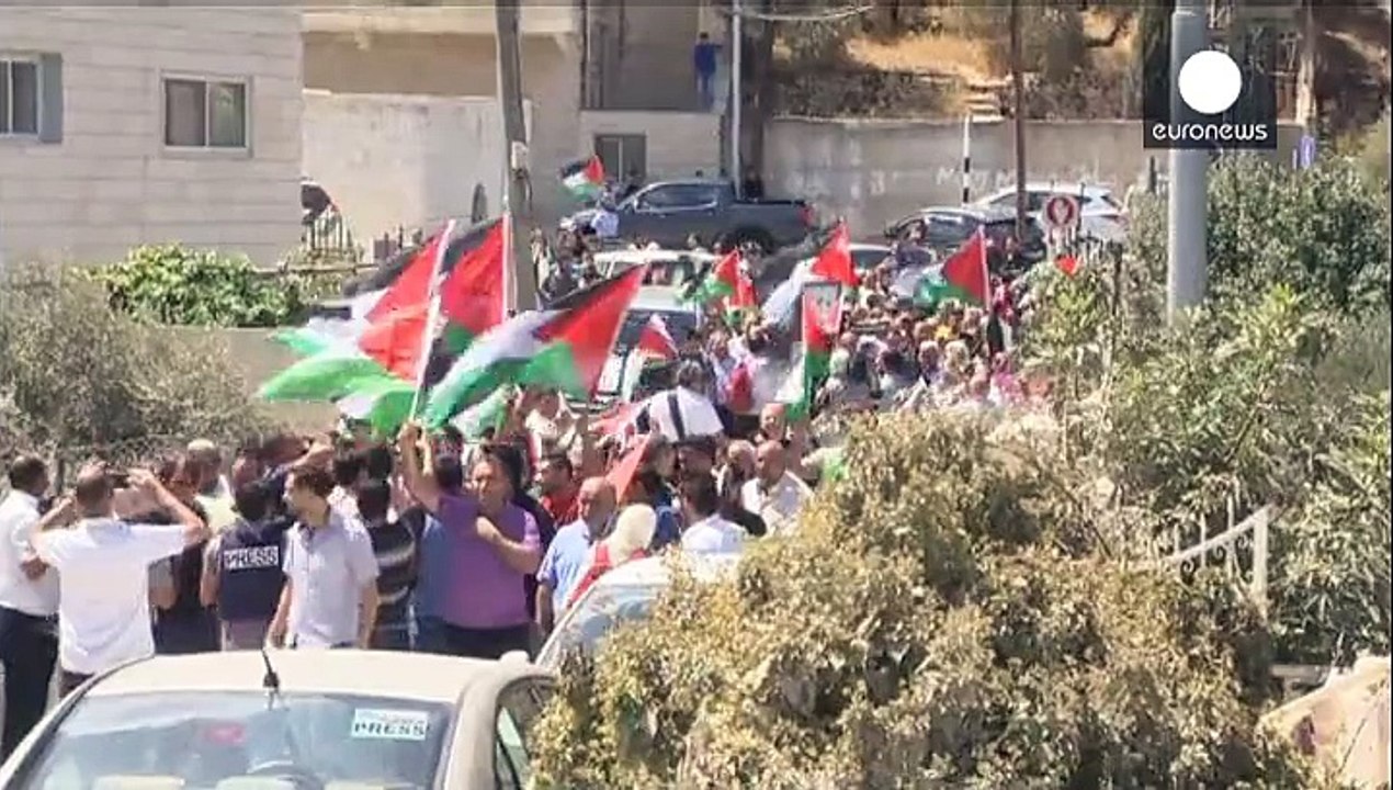 Israelische Armee geht gewaltsam gegen Demonstranten im Westjordanland vor