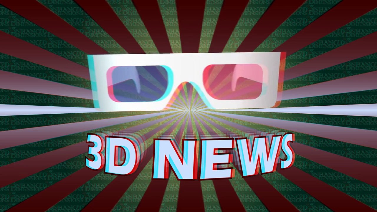 High Quality 3D Video - 3D Glasses Red Cyan Needed