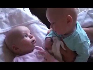 Funny Baby - Awesome Twins Talking Clips