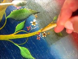Restauriranje i čišćenje  slike ulje na platnu.wmv