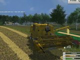 farming simulator 2013 żniwa bizon zo56 i john deere 5100r