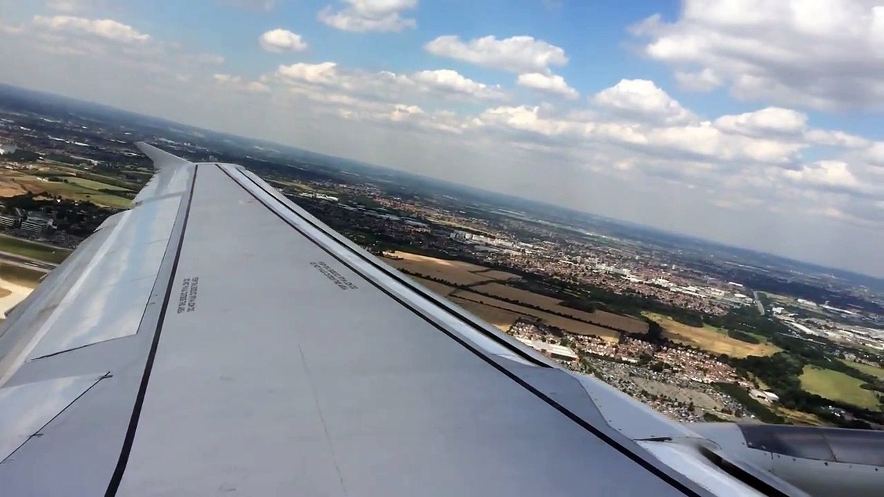 British Airways A321 takeoff from London Heathrow