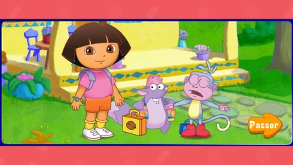 Dora L'Exploratrice en francais : Le premier jour d'école pour enfants