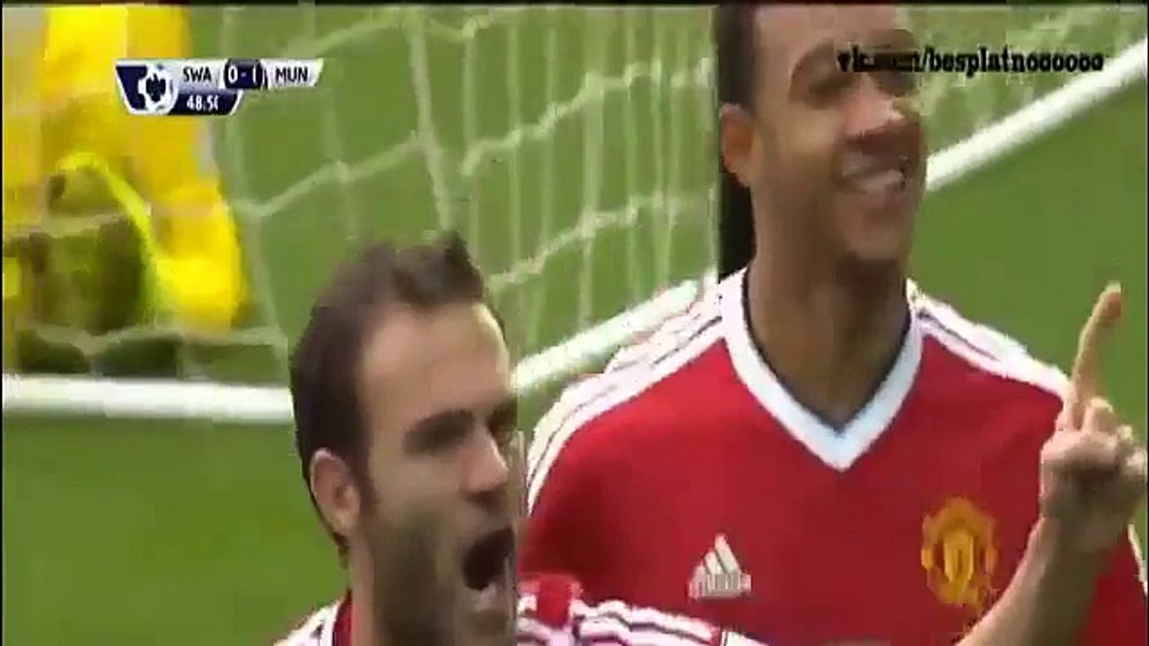 Manchester United cayó 2-1 contra Swansea City por la Premier League