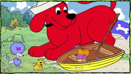 Clifford The Big Red Dog Buried Treasure Cartoon Animation PBS Kids Game Play Walkthrough