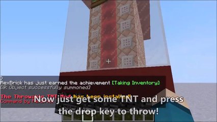 Minecraft | One-Command Creation | Throwable TNT!