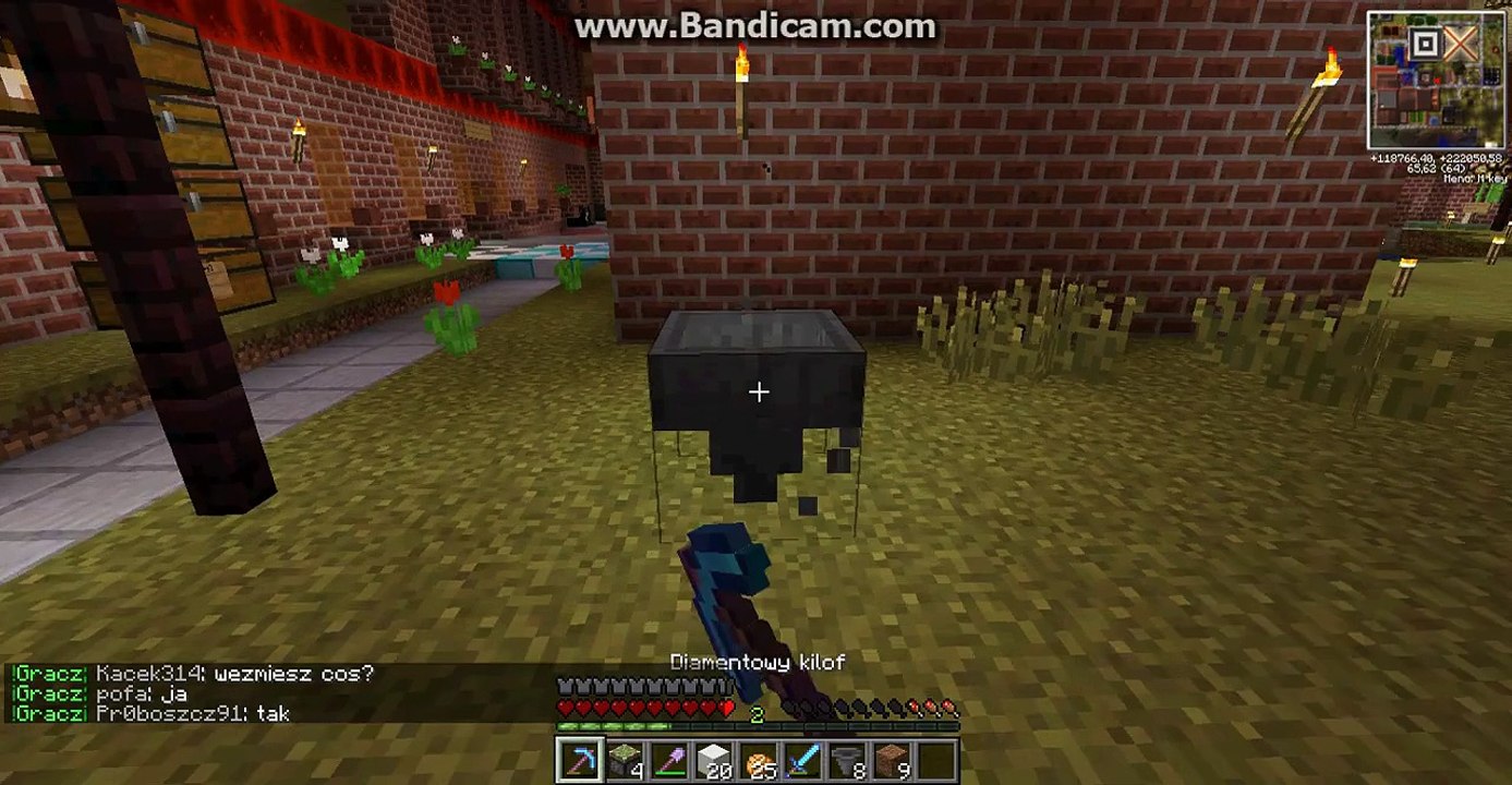 minecraft farma, jak zrobic automatyczna dyniarke/arbuziarke