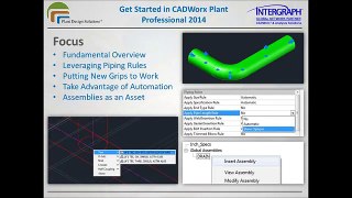 Get Started with CADWorx Plant Professional
